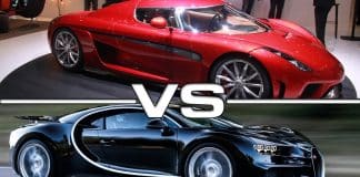 Bugatti Chiron contre Koenigsegg Regera : le match des hypercars