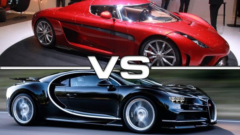 Bugatti Chiron contre Koenigsegg Regera : le match des hypercars