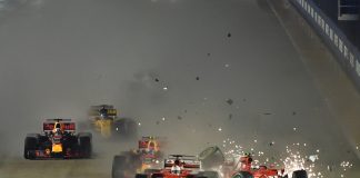 Accident lors du départ du Grand Prix de F1 de Singapour Formule 1 - Gentlemen Drivers