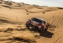 Le podium de Peugeot au Rallye Oilibya Peugeot - Gentlemen Drivers