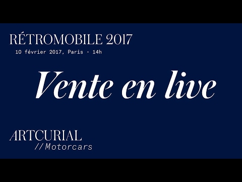 Vente Artcurial en Live: Faites vos pronostics