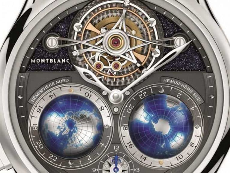 Montre : MONT BLANC Tourbillon Cylindrique Nightsky Geospheres