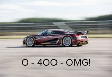 Koenigsegg Agera RS 0-400-0