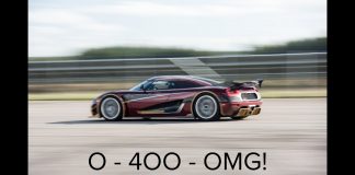 Koenigsegg Agera RS 0-400-0