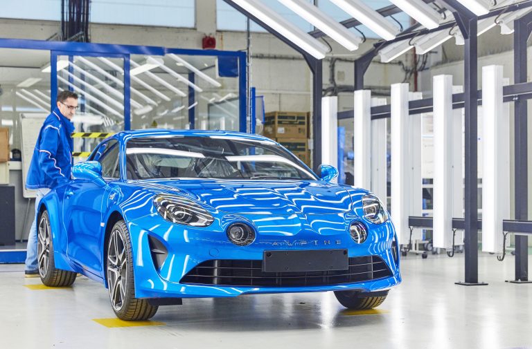 Alpine lance la production de l&rsquo;A110 à Dieppe