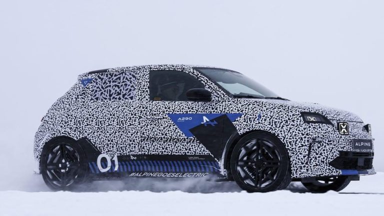 L&rsquo;Alpine A290 EV roule autour du cercle polaire arctique