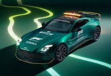 L’Aston Martin Vantage nouveau safety de la F1