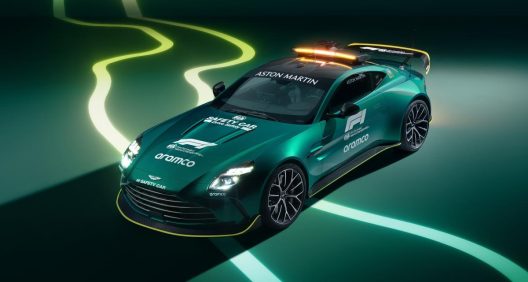 L’Aston Martin Vantage nouveau safety de la F1