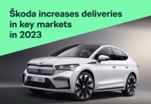 Skoda réalise une année de ventes record en 2023