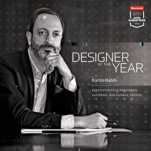 Karim HABIB, Directeur du design mondial de Kia récompensé par le Magazine Newsweek