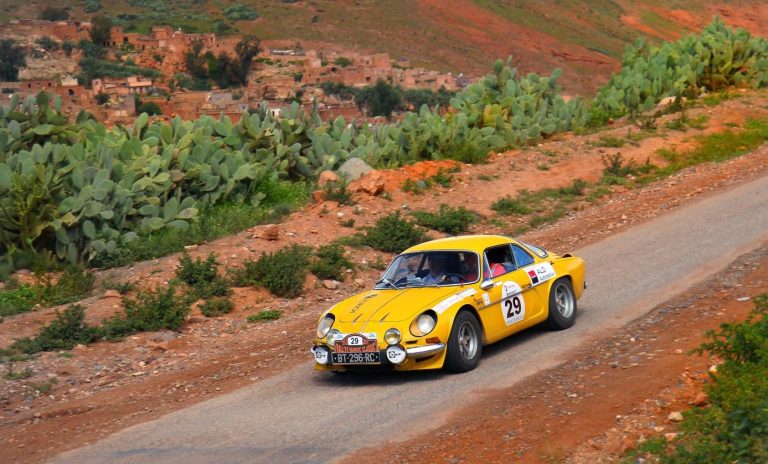 Coup d&rsquo;envoi du 14ème Maroc Historic Rally