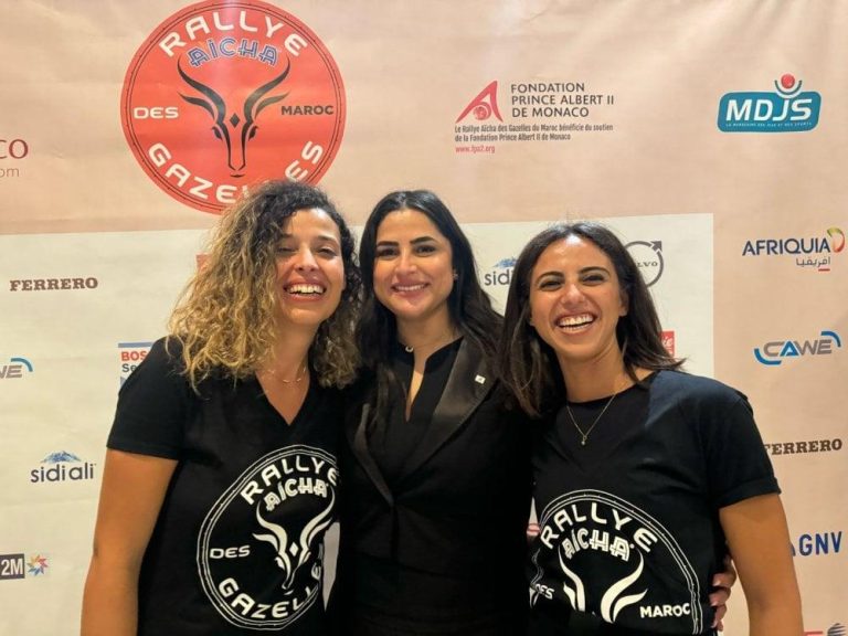 Bridgestone parraine l&rsquo;équipage 100% marocain « Les Amazelles » participant au Rallye Aicha des Gazelles