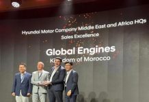 Distinction pour Hyundai Maroc avec le Prix « Sales Excellence » de la Région MEA