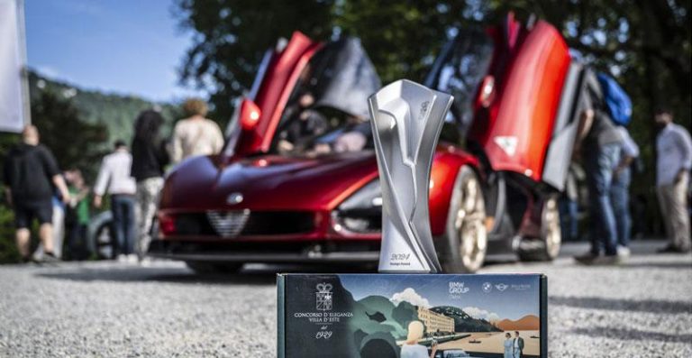 Le concept 33 Stradale d&rsquo;Alfa Romeo remporté le prestigieux « Design Concept Award »
