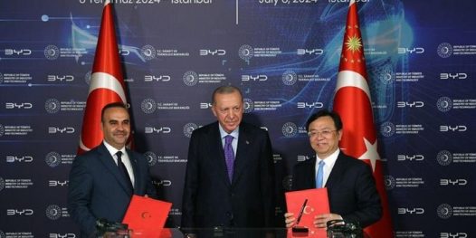 BYD compte investir un milliards de dollars en Turquie