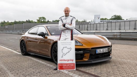 La nouvelle Panamera établit un nouveau temps record sur la Nordschleife du Nürburgring